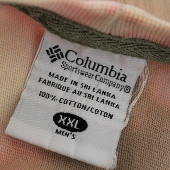 Bleach Dyed Columbia Long Sleeve Shirt - Picture 5 of 8